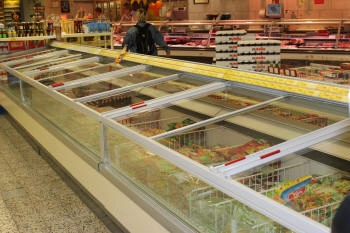 külmutuskast professionaalne suurus